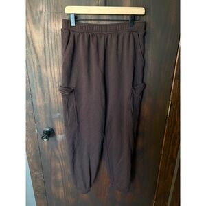Universal Thread Womens Brown Cargo Sweatpants Joggers Size M Utility